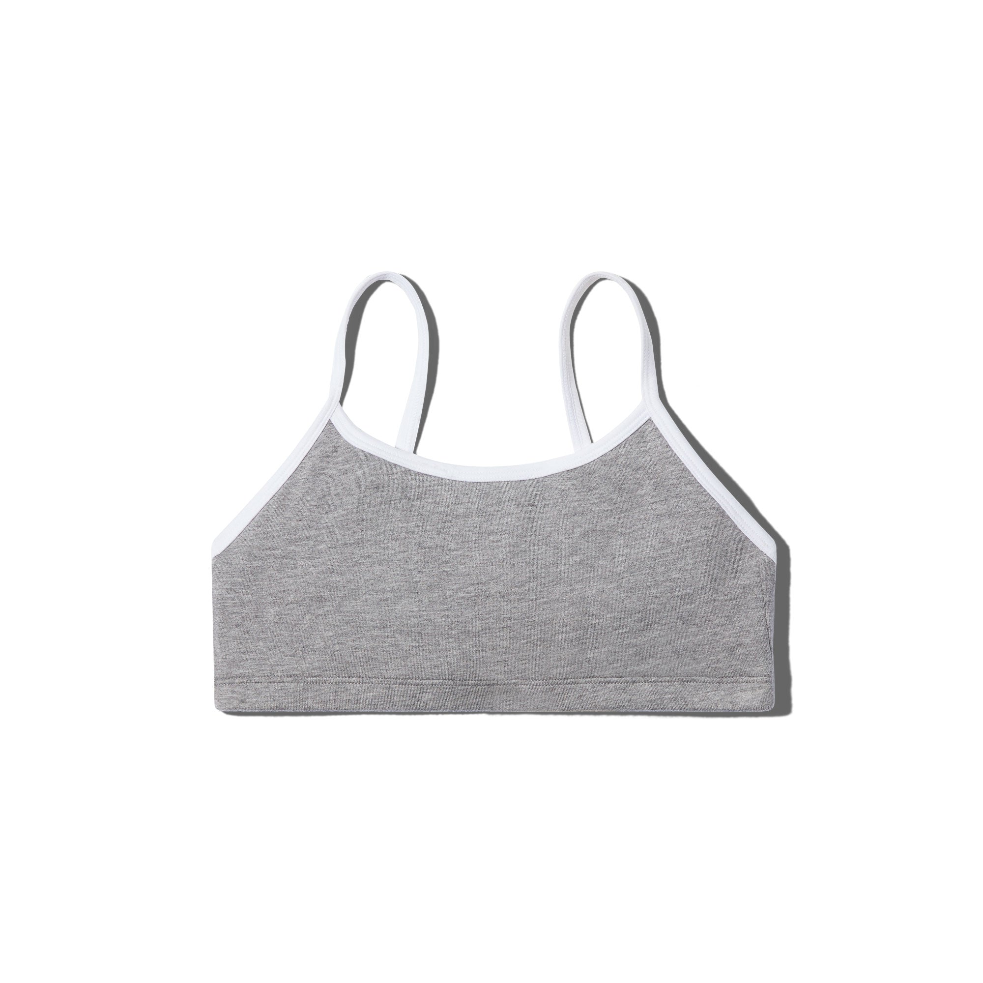 White + Heather Grey Straight straps OOMBRA