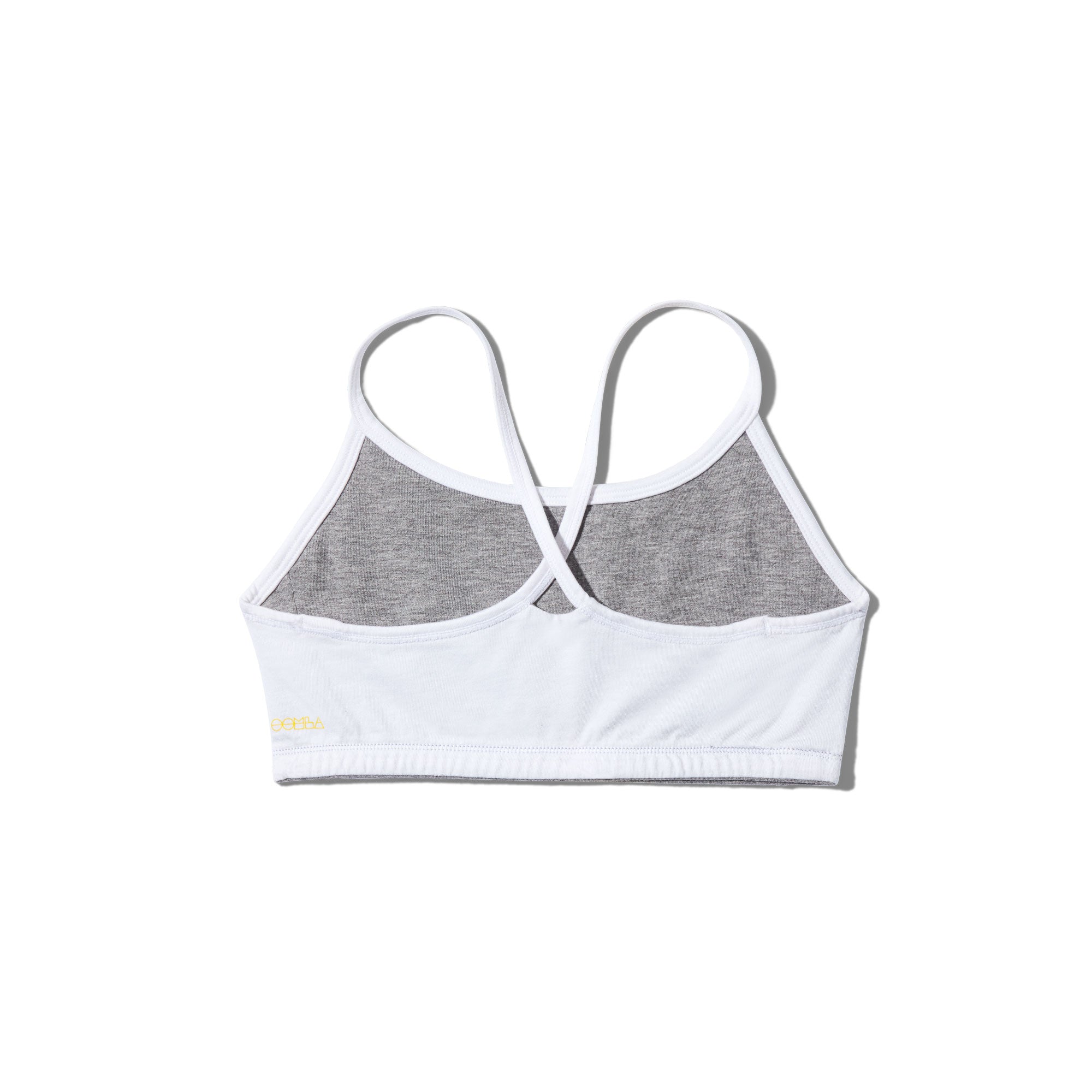 White + Heather Grey Crossed straps OOMBRA