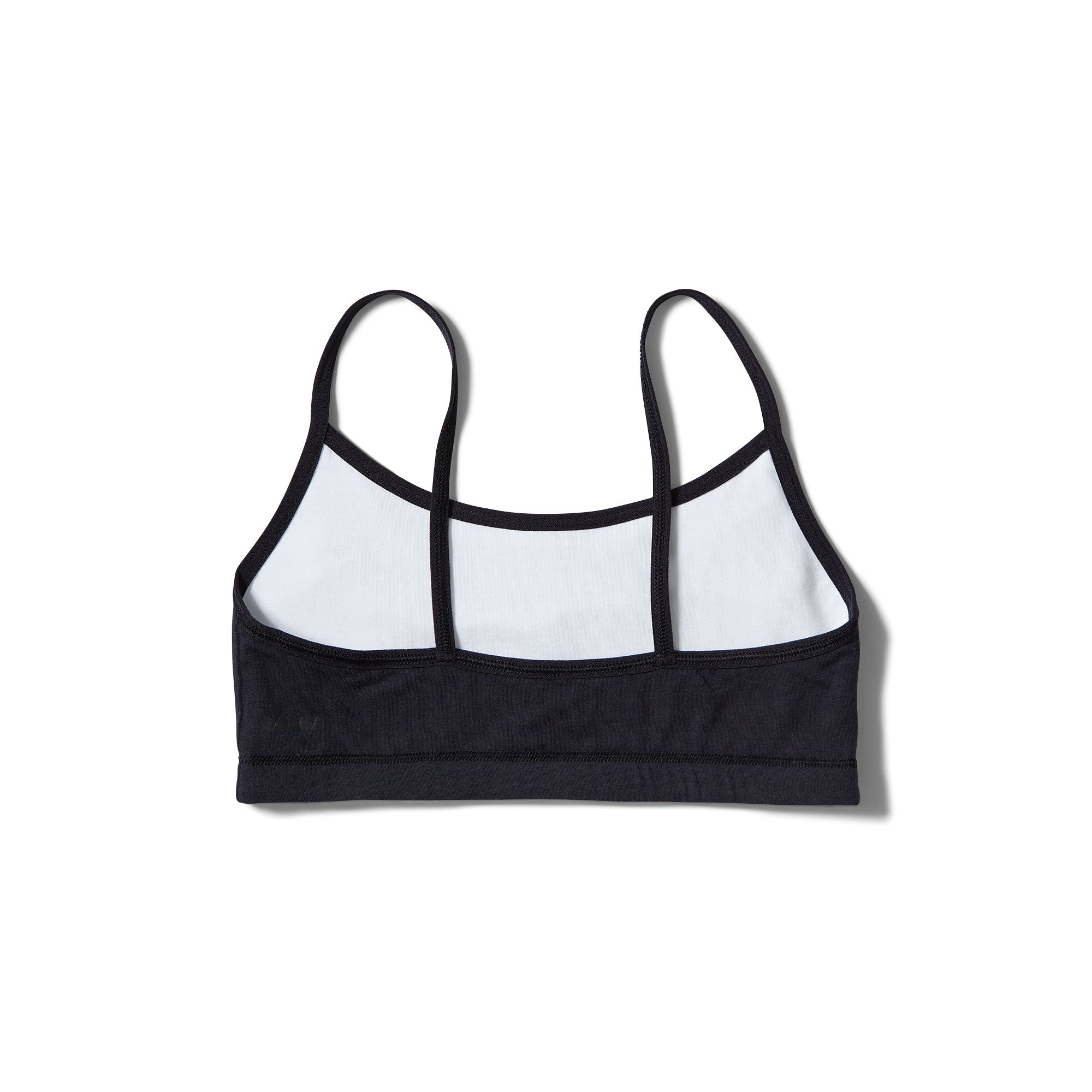 Black + White Straight Straps OOMBRA