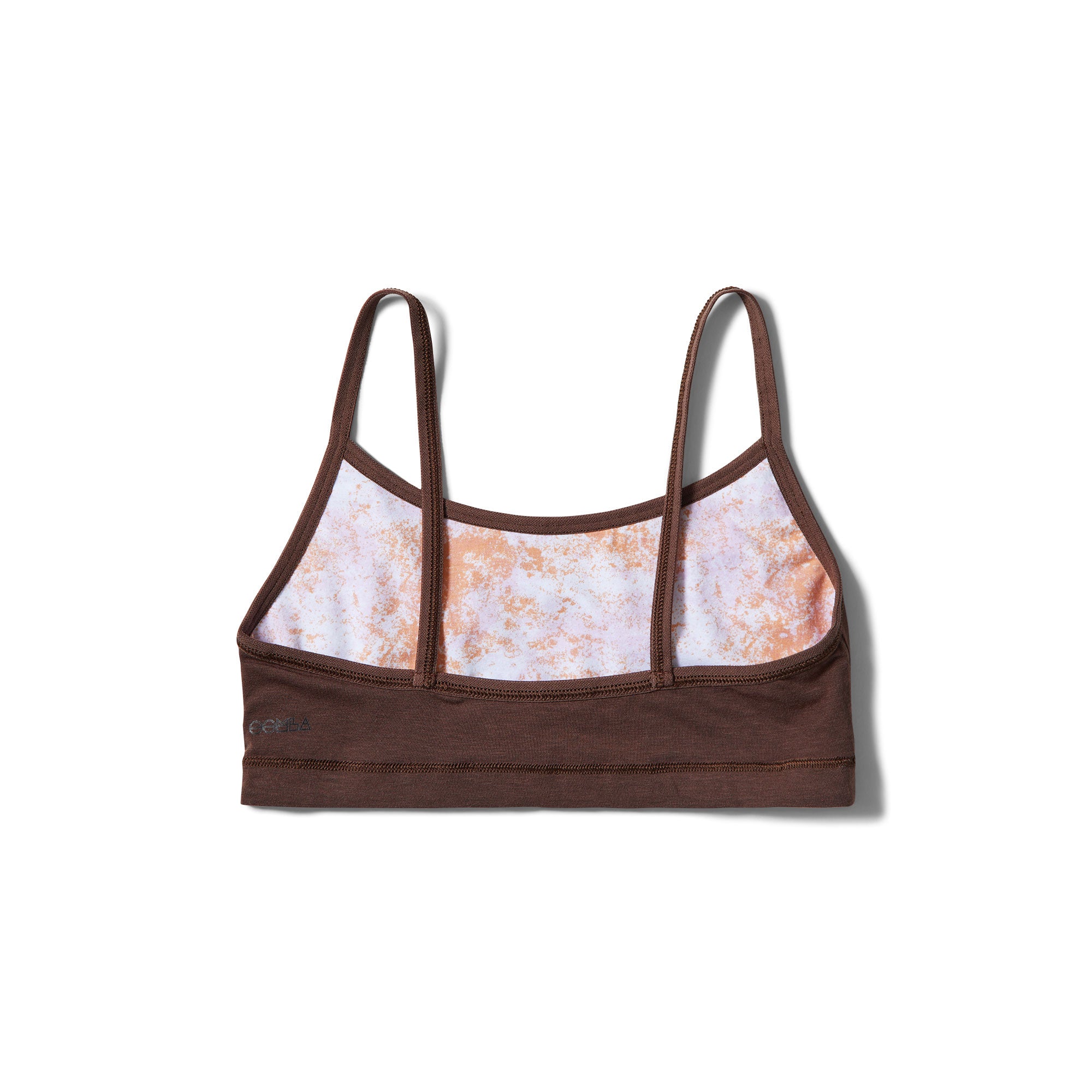 Orange Splatter Straight Straps OOMBRA