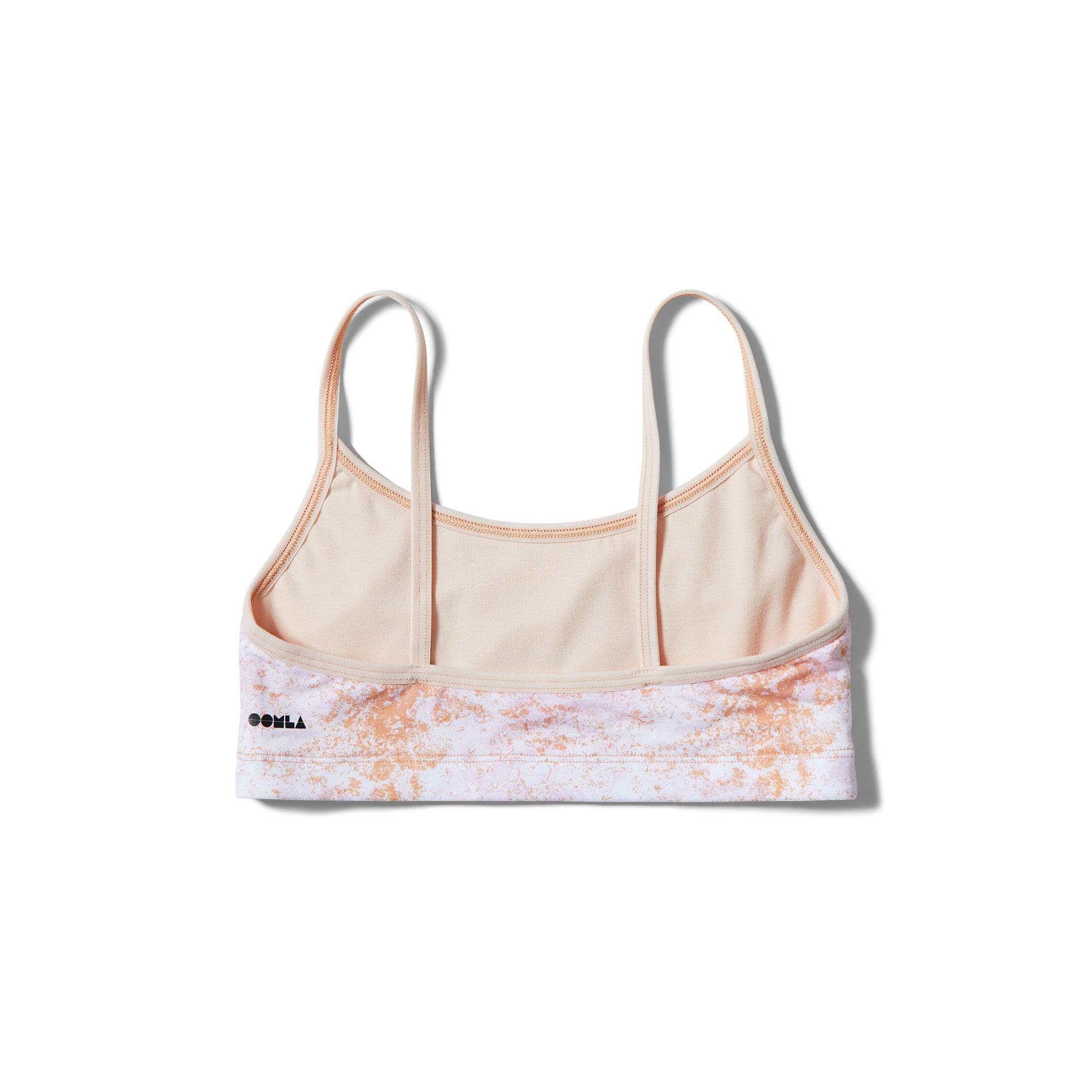 Orange Splatter Straight Straps OOMBRA