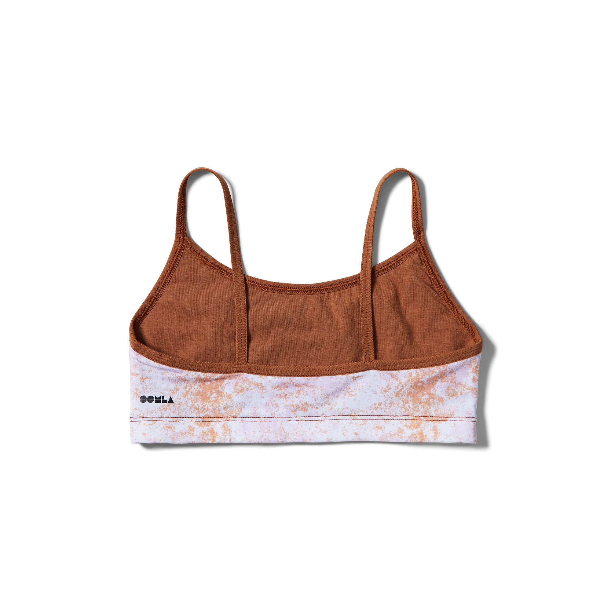 Orange Splatter Straight Straps OOMBRA