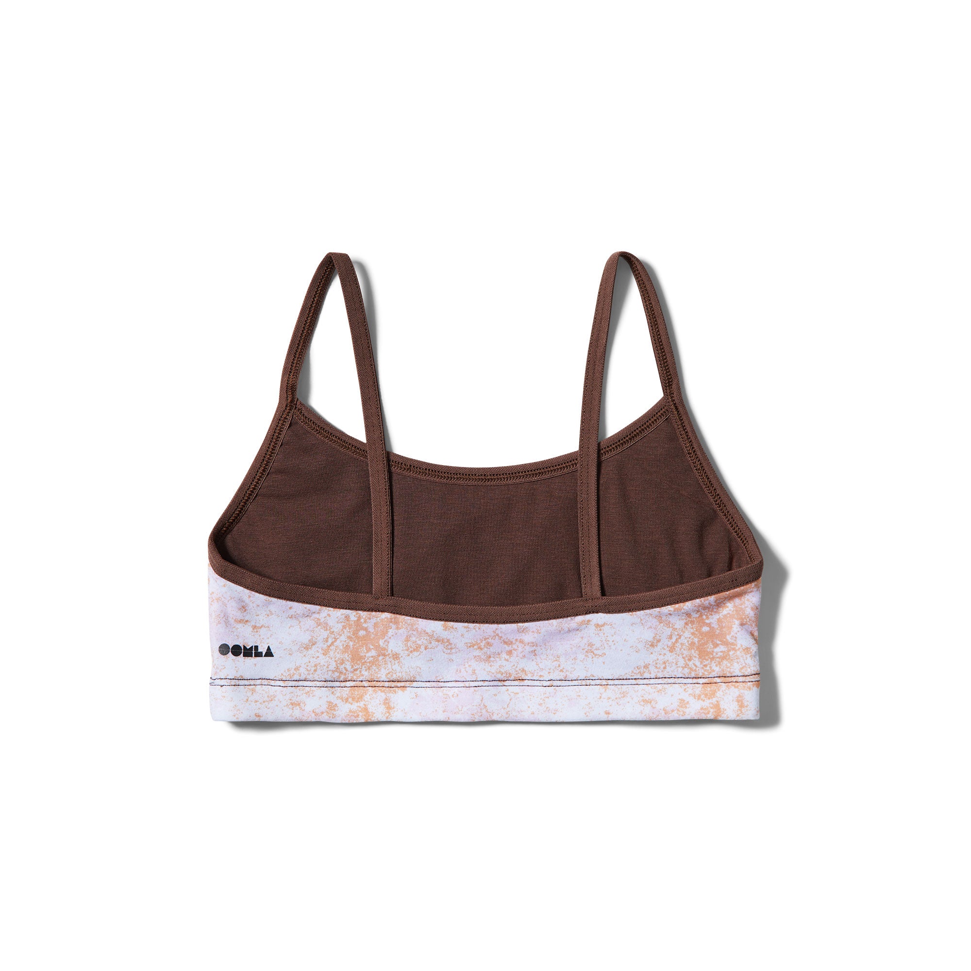 Orange Splatter Straight Straps OOMBRA