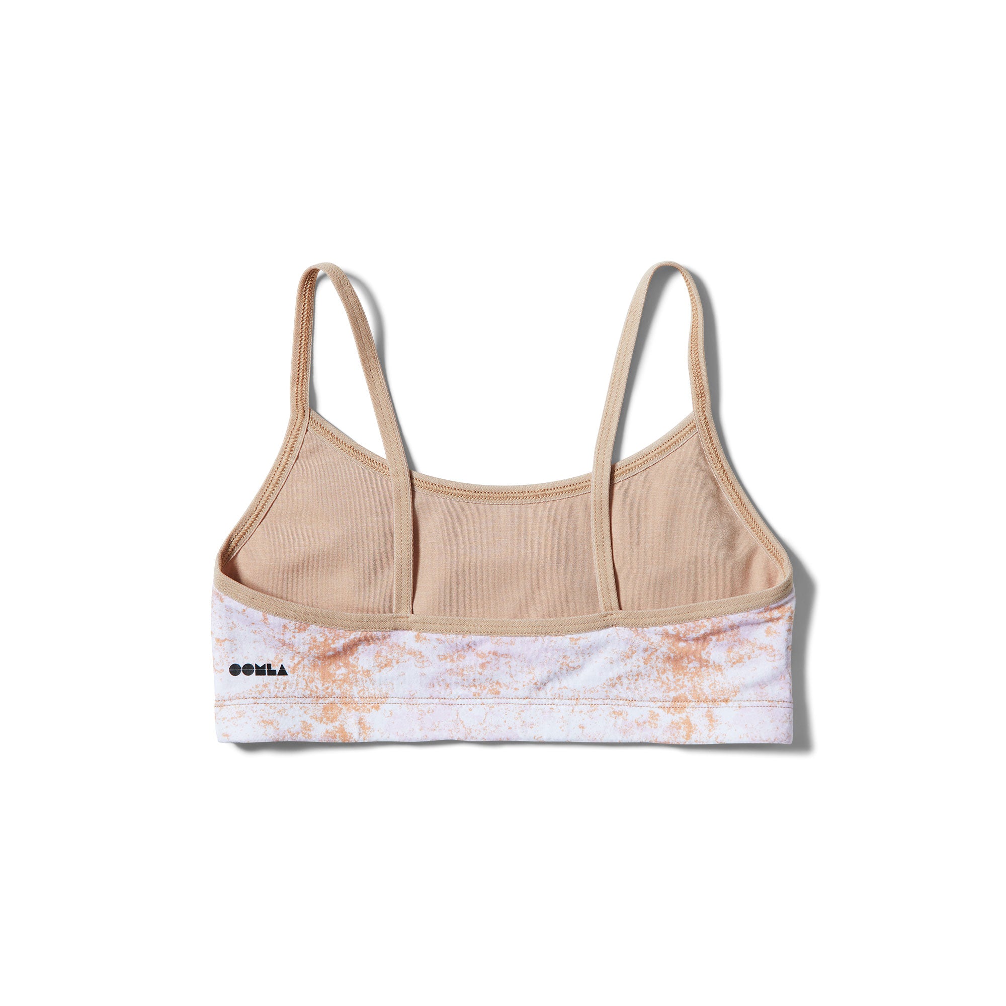 Orange Splatter Straight Straps OOMBRA