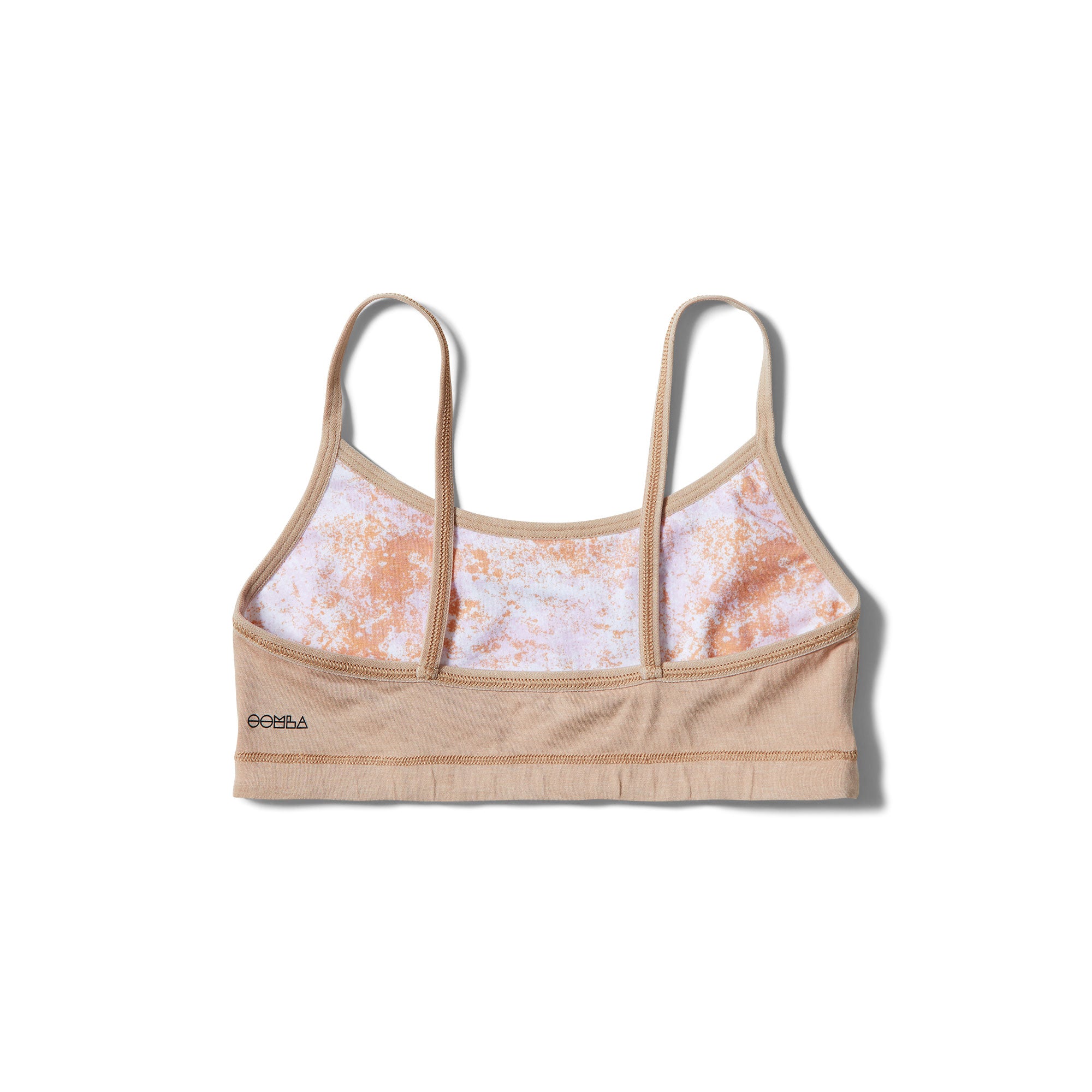 Orange Splatter Straight Straps OOMBRA