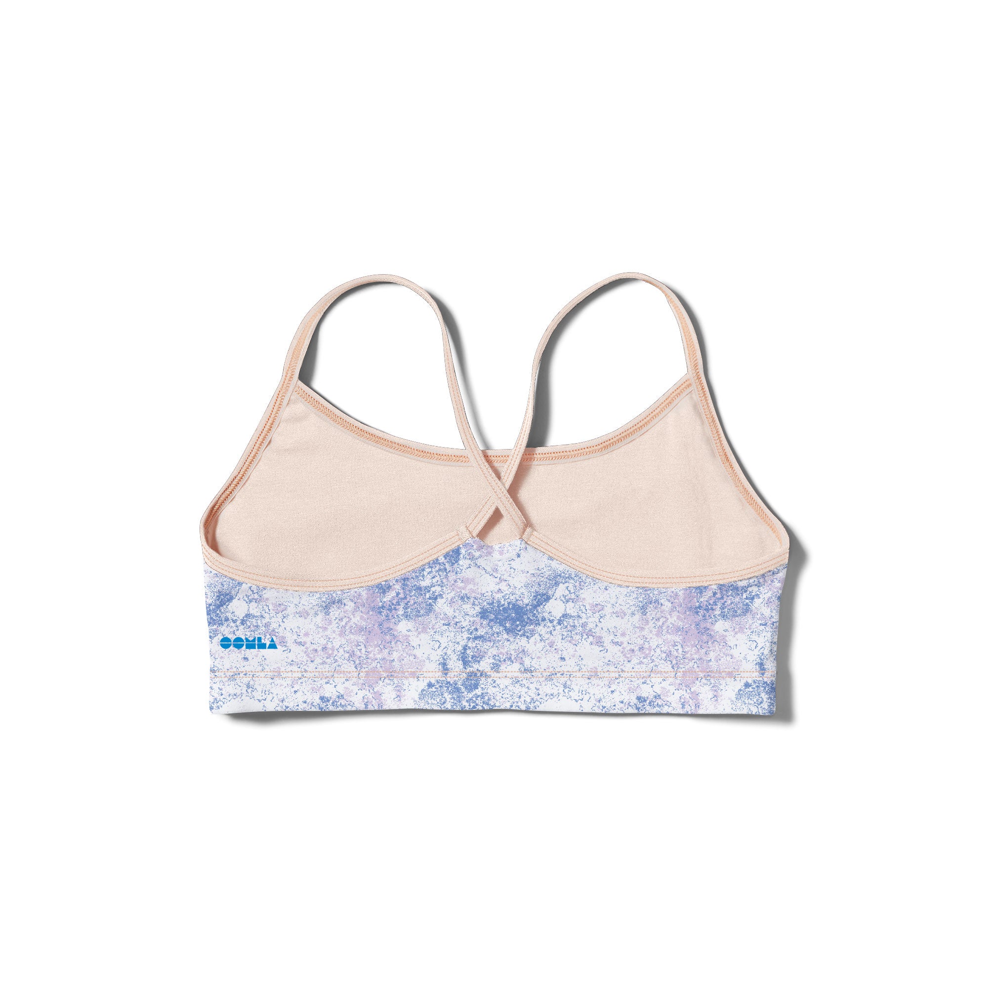 Lilac Splatter Crossed Straps OOMBRA