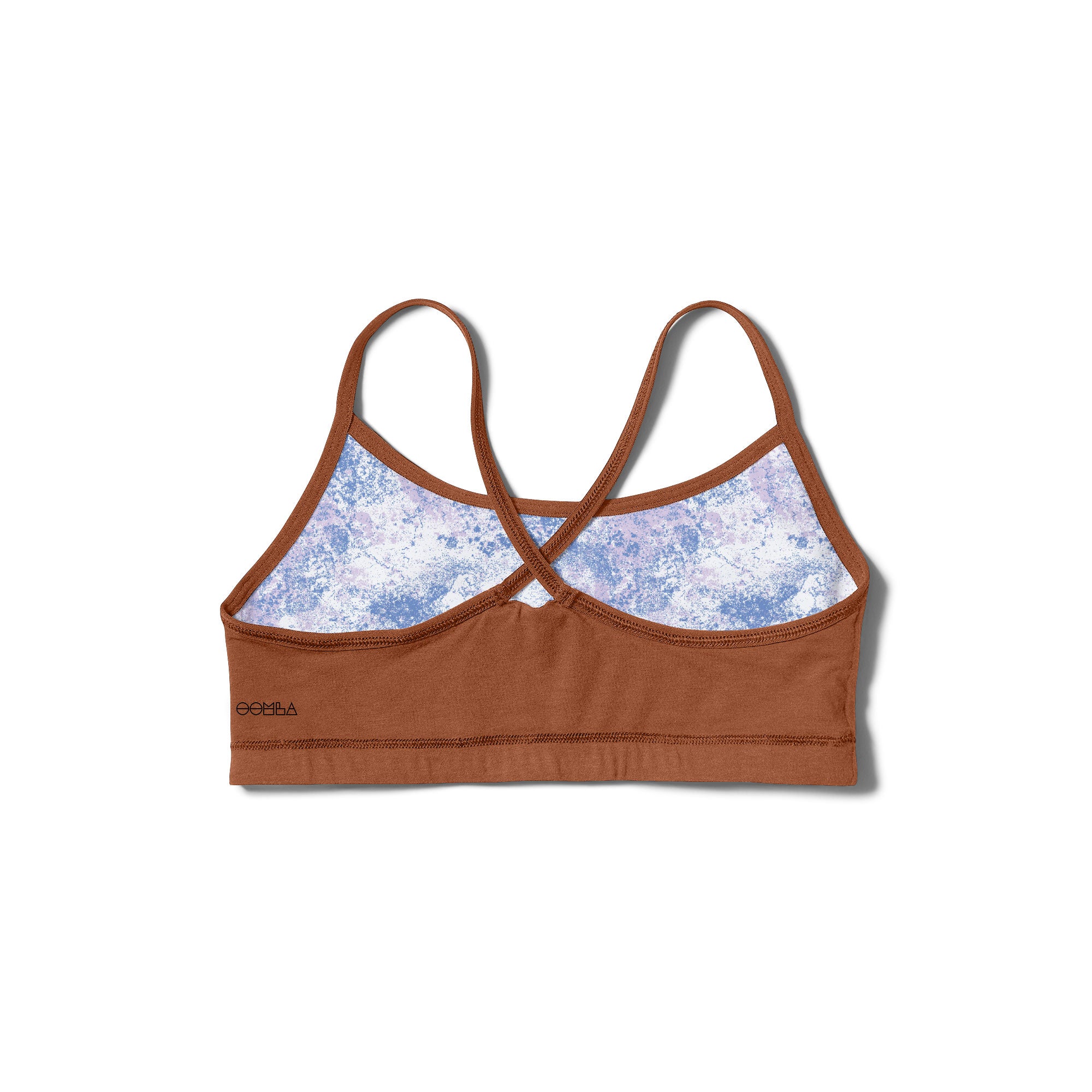 Lilac Splatter Crossed Straps OOMBRA