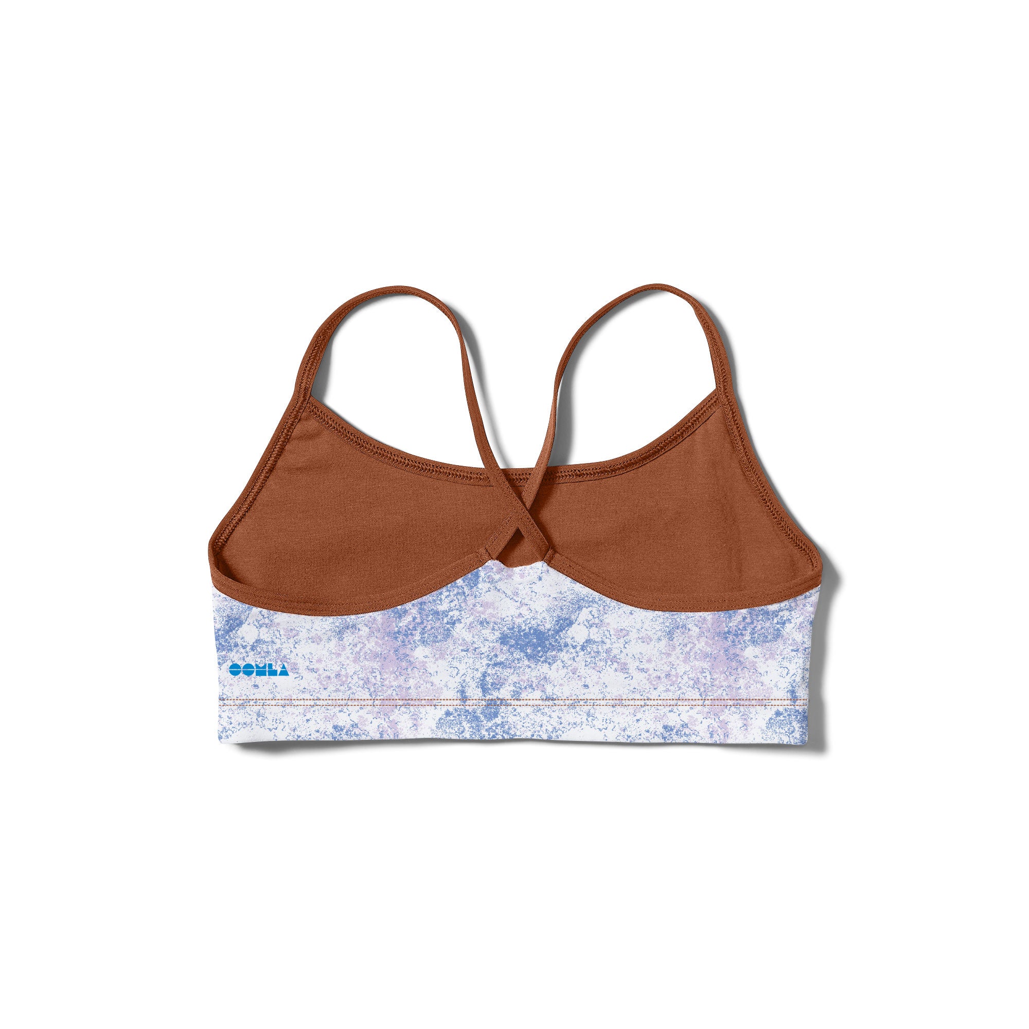 Lilac Splatter Crossed Straps OOMBRA