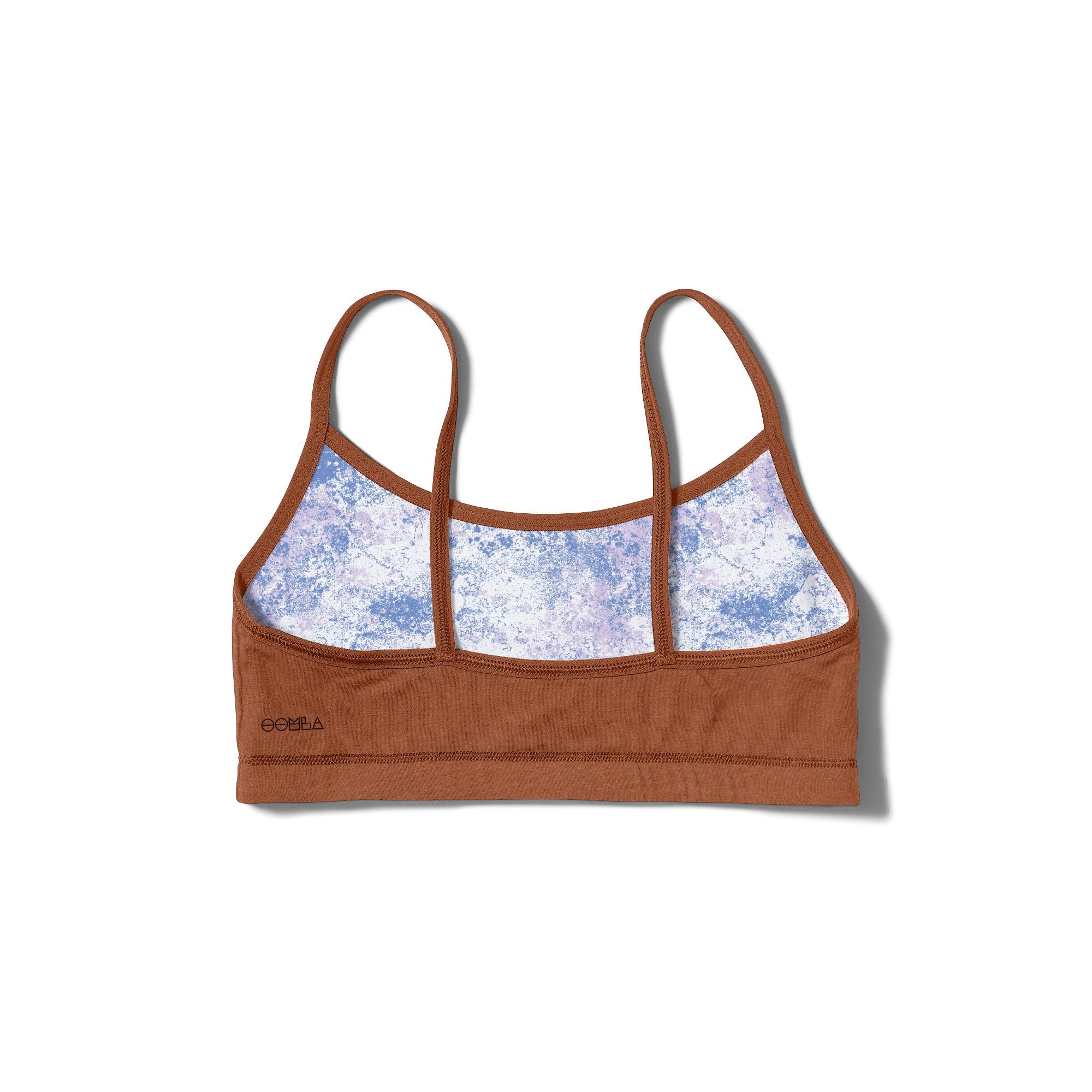 Lilac Splatter Straight Straps OOMBRA