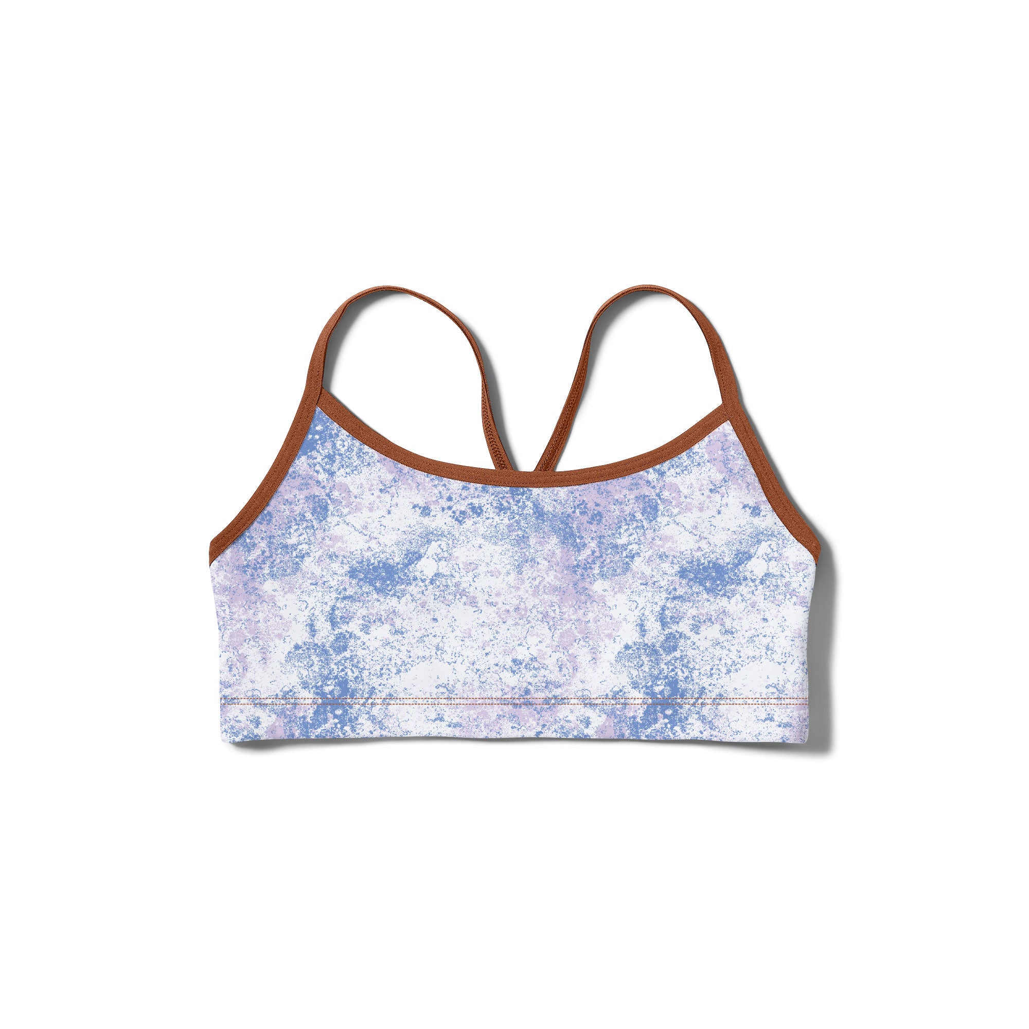 Lilac Splatter Crossed Straps OOMBRA