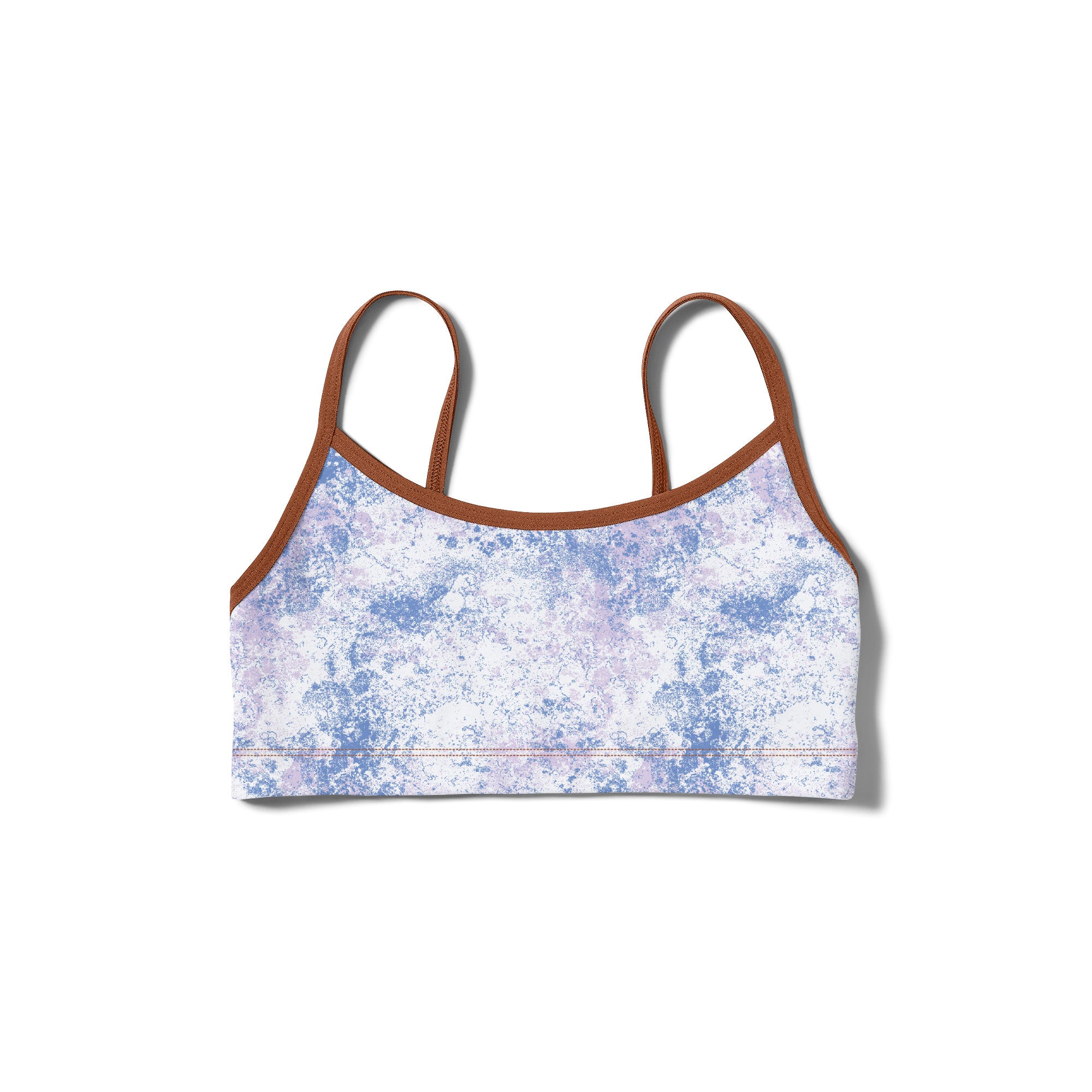 Lilac Splatter Straight Straps OOMBRA