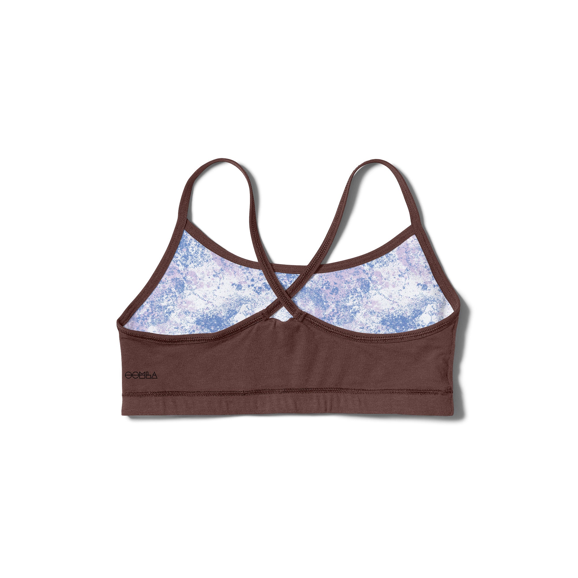 Lilac Splatter Crossed Straps OOMBRA