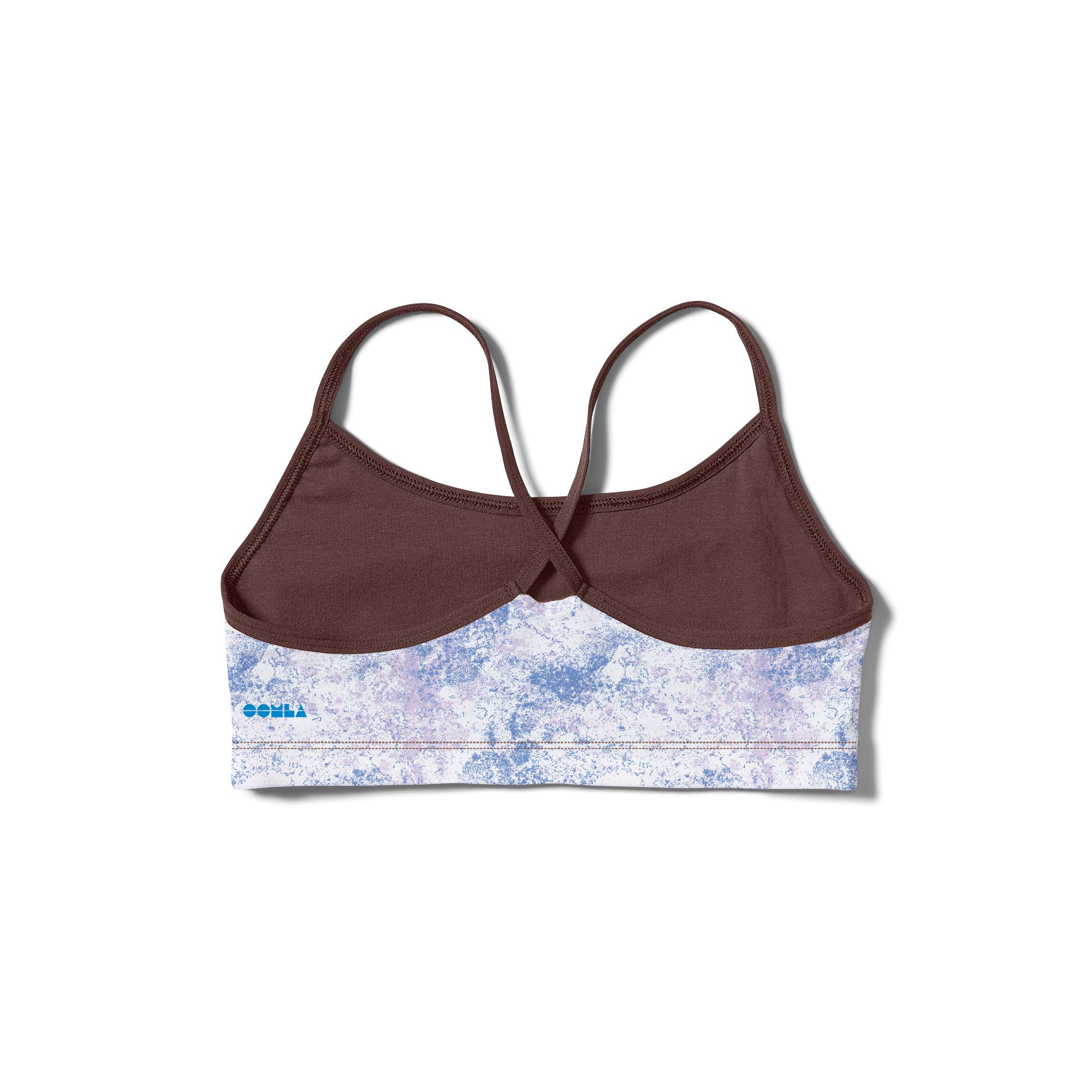 Lilac Splatter Crossed Straps OOMBRA