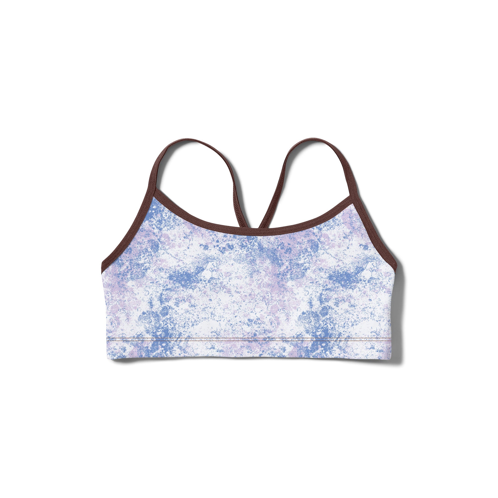 Lilac Splatter Crossed Straps OOMBRA