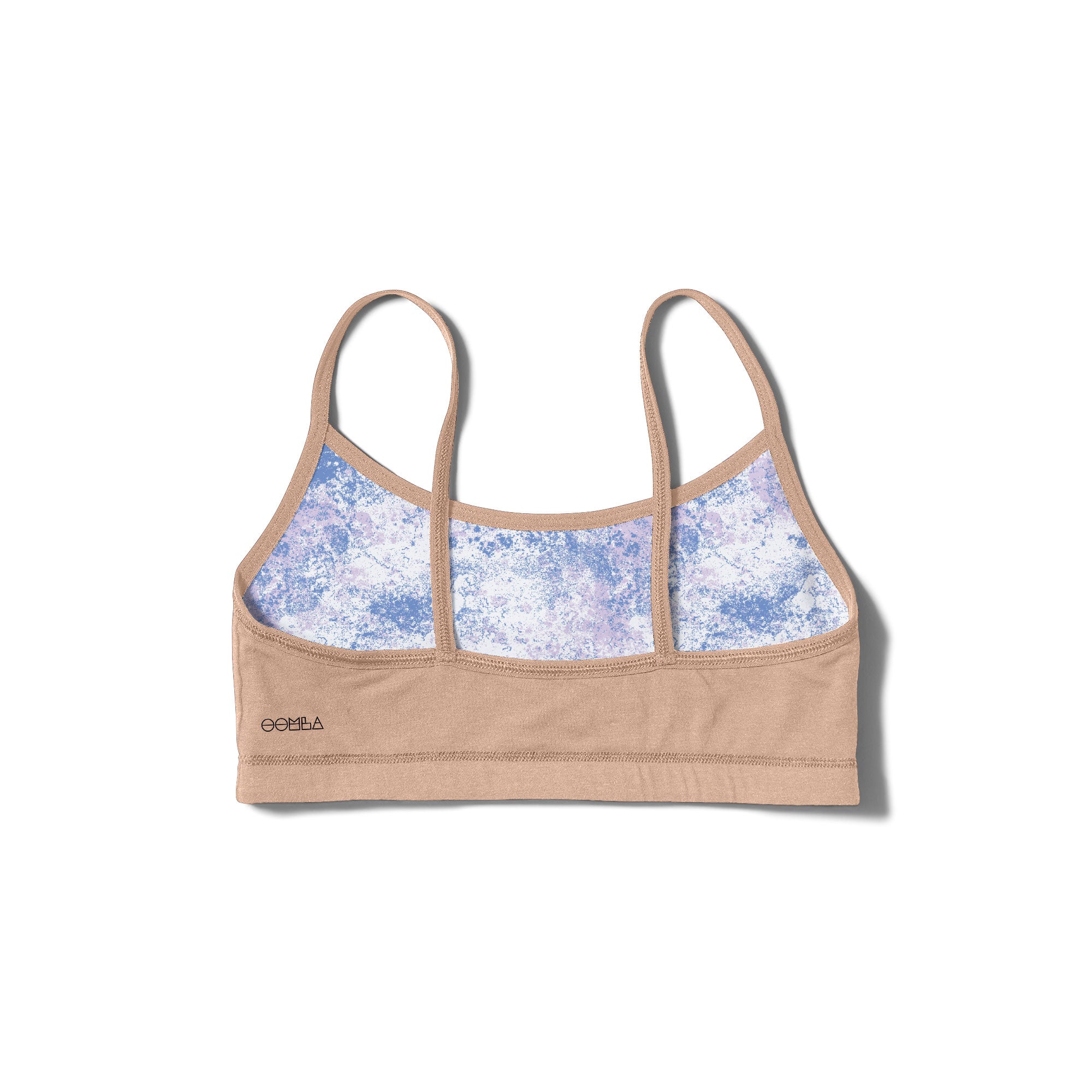 Lilac Splatter Straight Straps OOMBRA