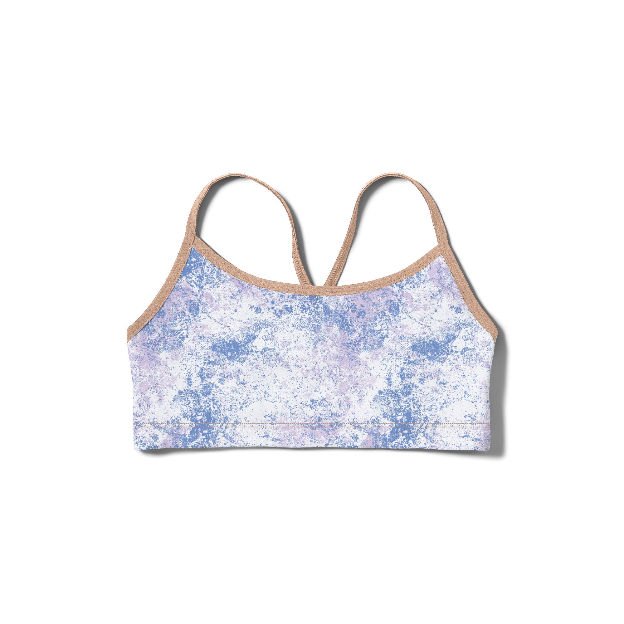 Lilac Splatter Crossed Straps OOMBRA