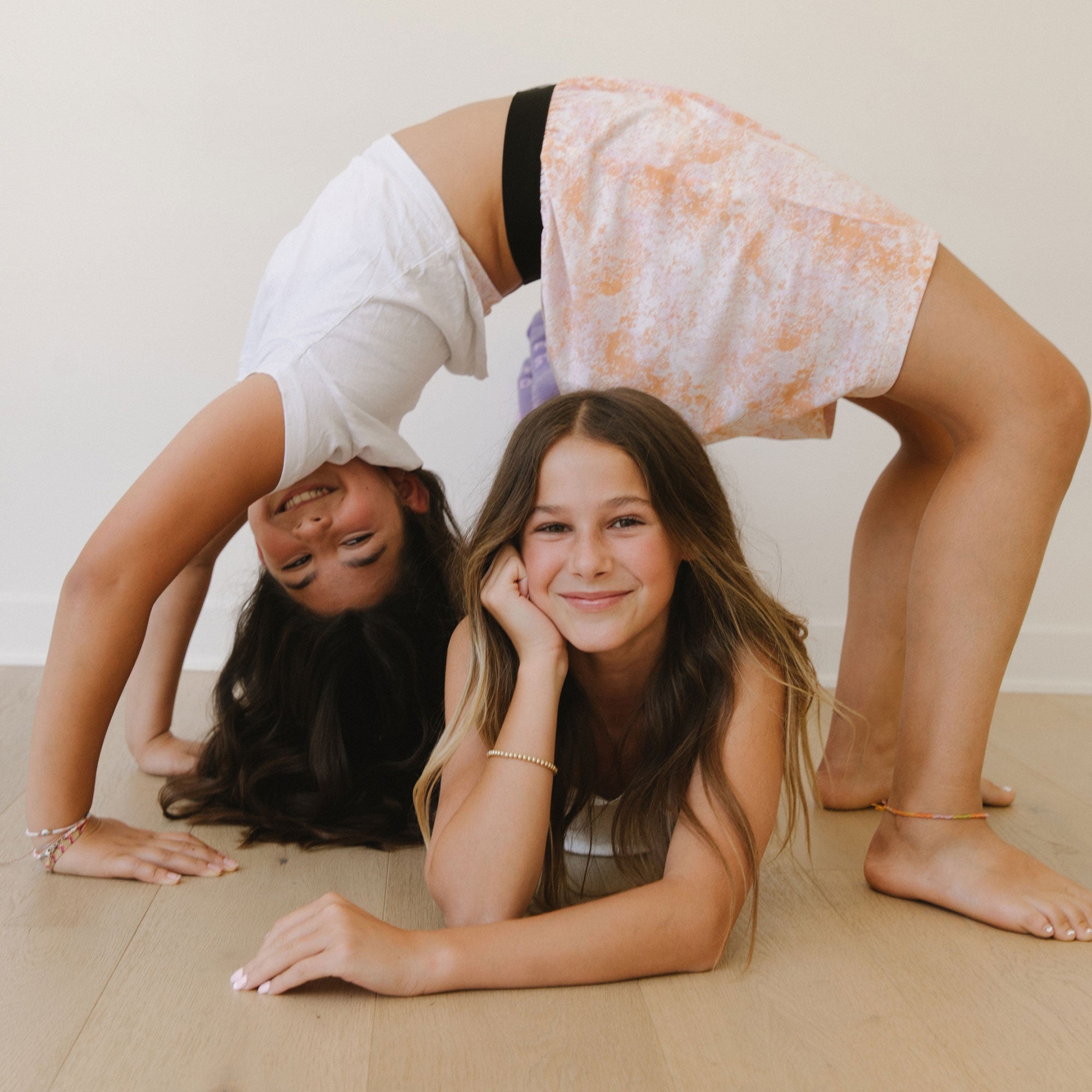 Orange splatter OOMSHORTS