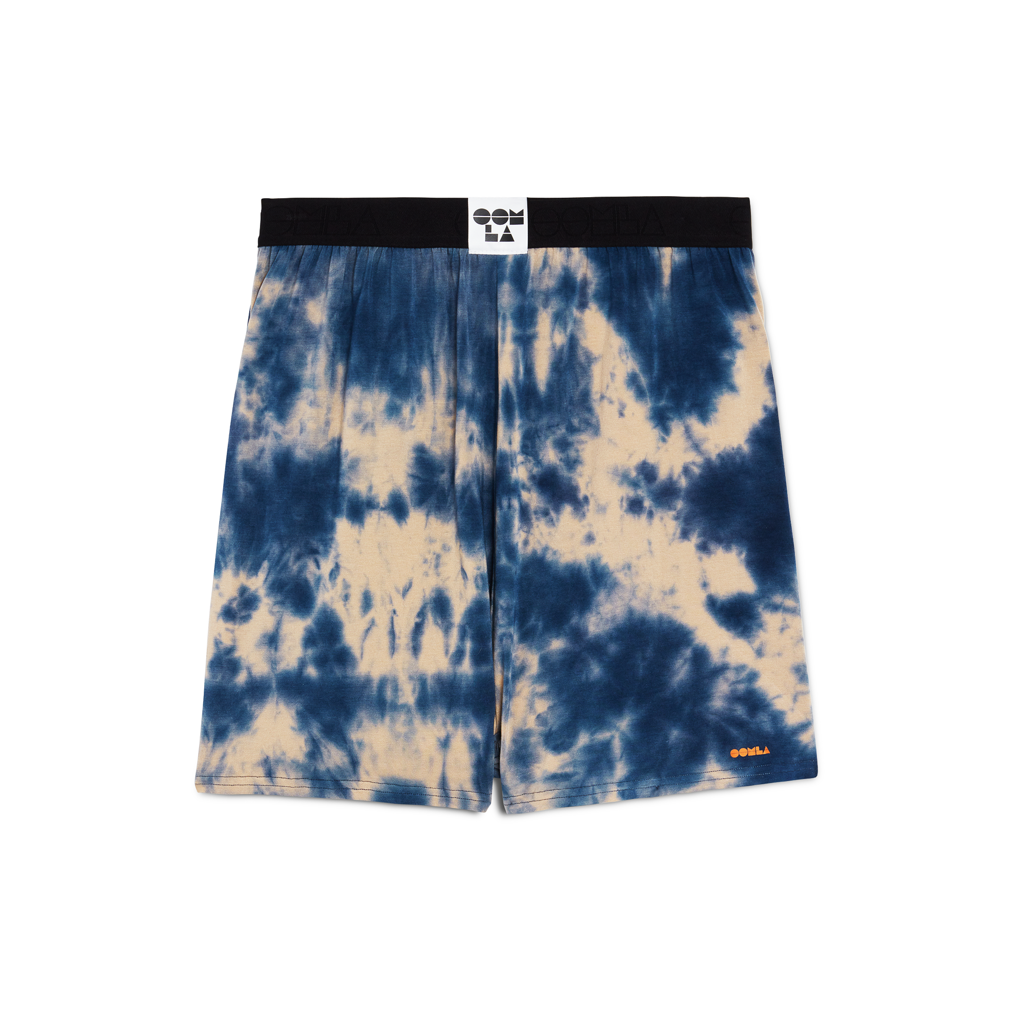 *Limited Edition* Blue Crystal Dye + Tan OOMSHORTS