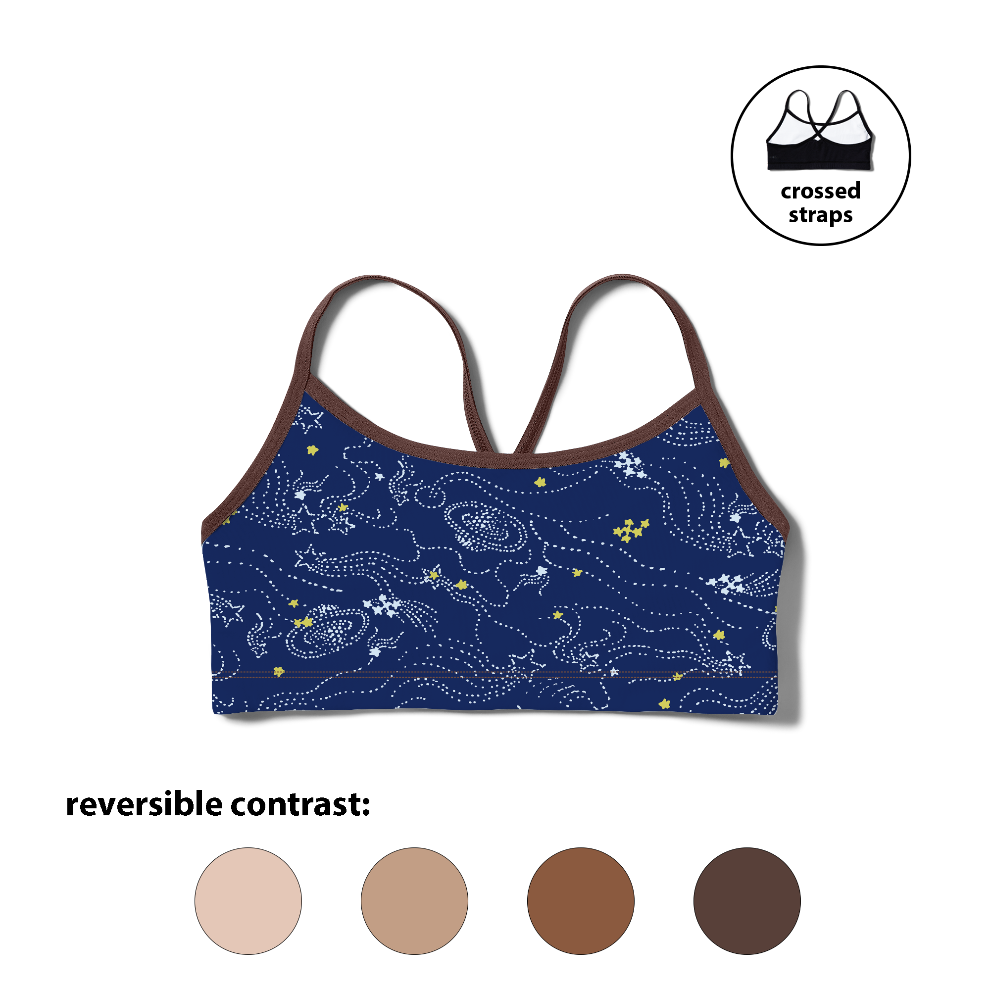 Night Sky Crossed Straps OOMBRA