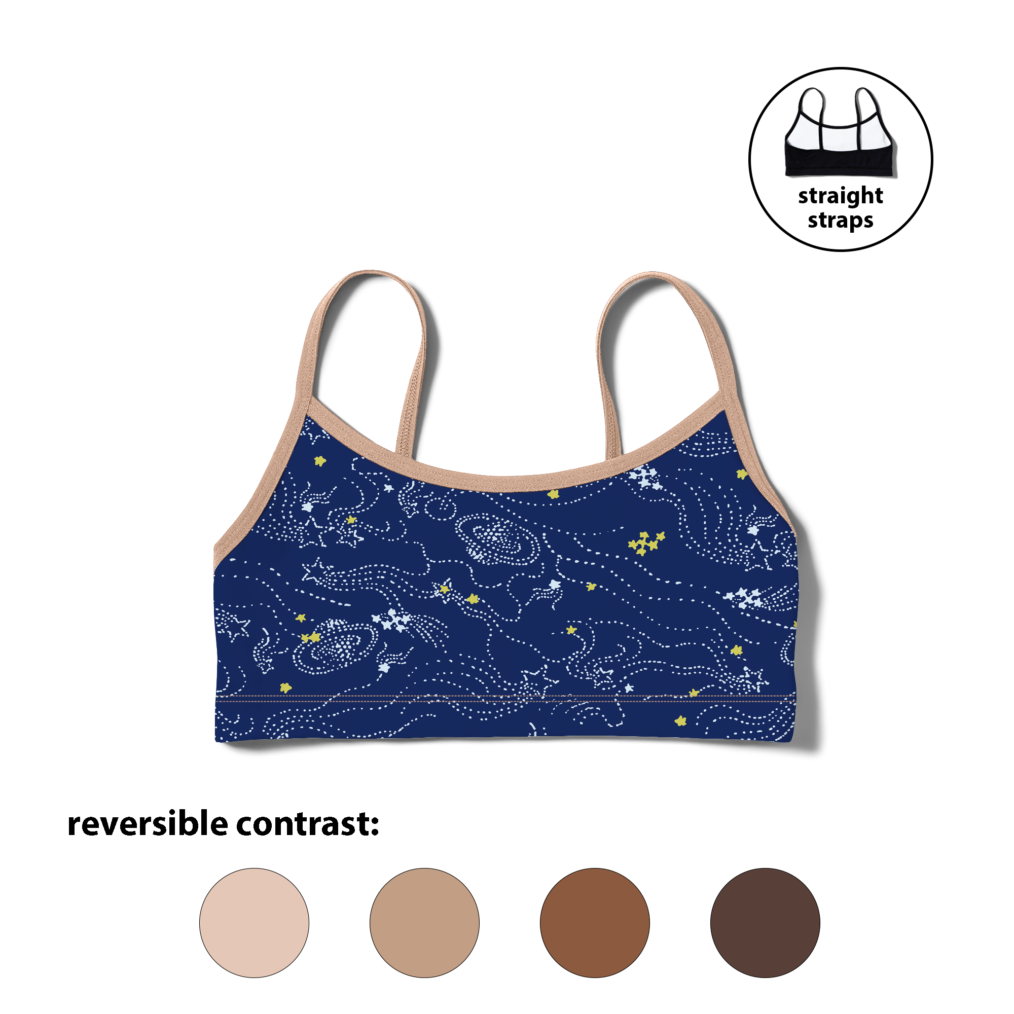 Night Sky Straight Straps OOMBRA