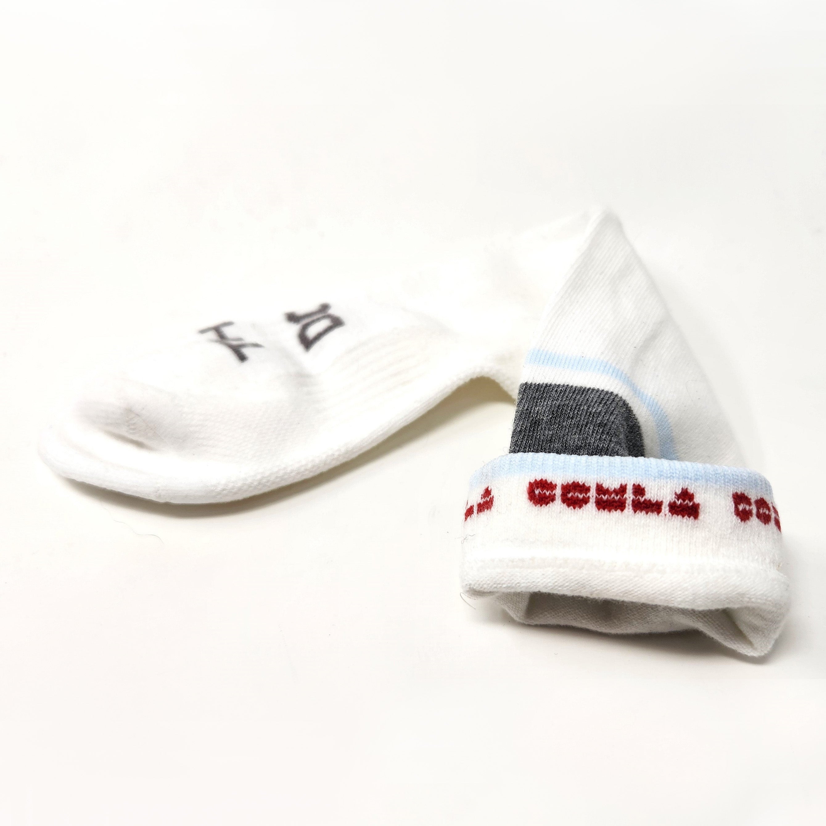 5-pack white OOMSOCKS