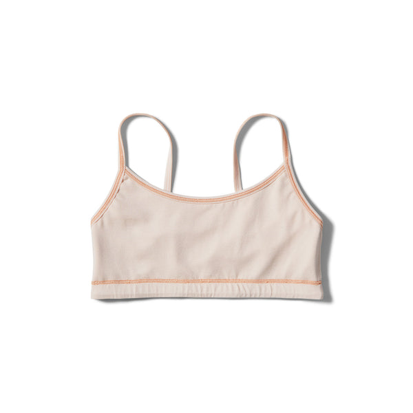 Straight Straps Sky + Blush Bra - OOMLA